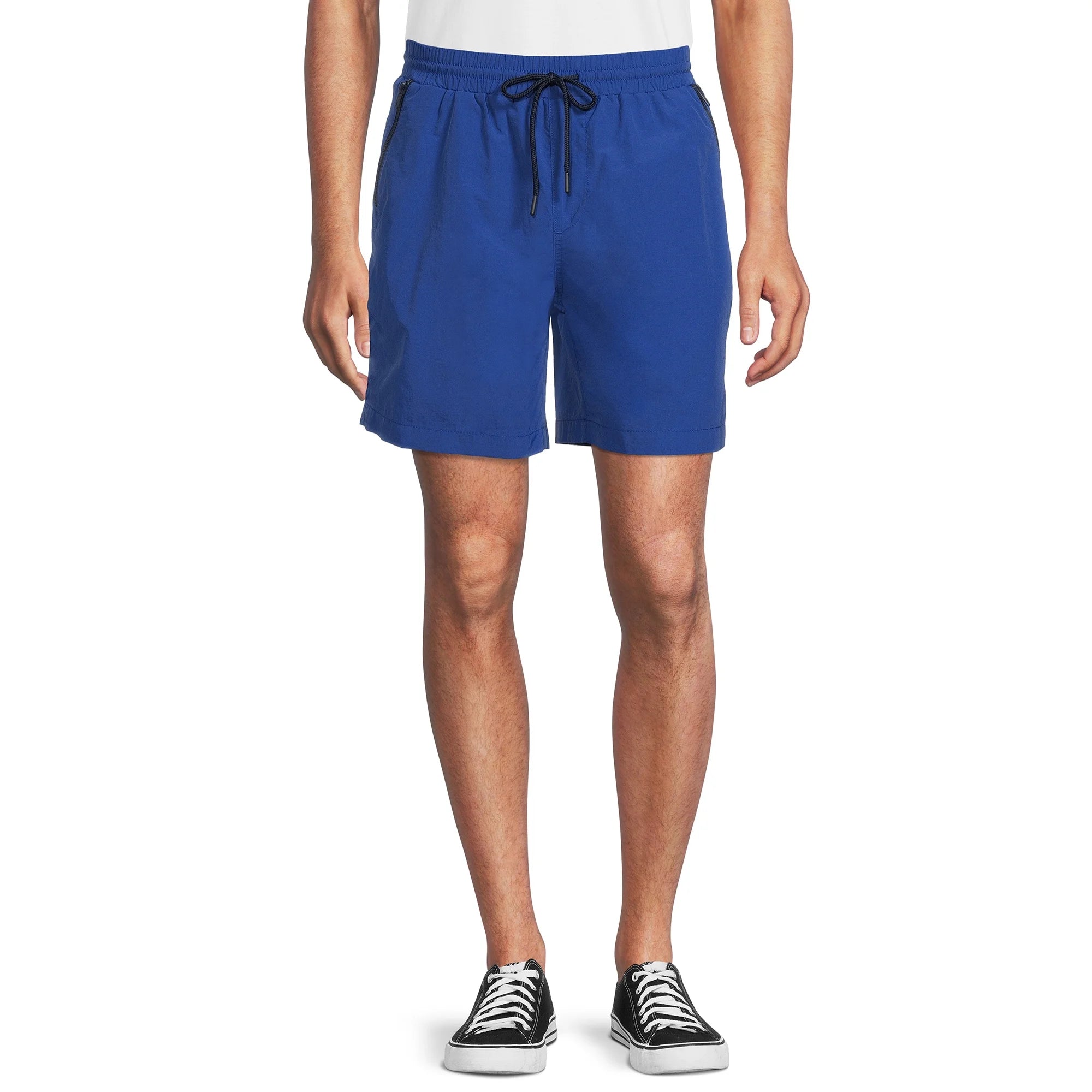 NO BOUNDARIES NYLON SWIM SHORTS BLUE - NB23100074291