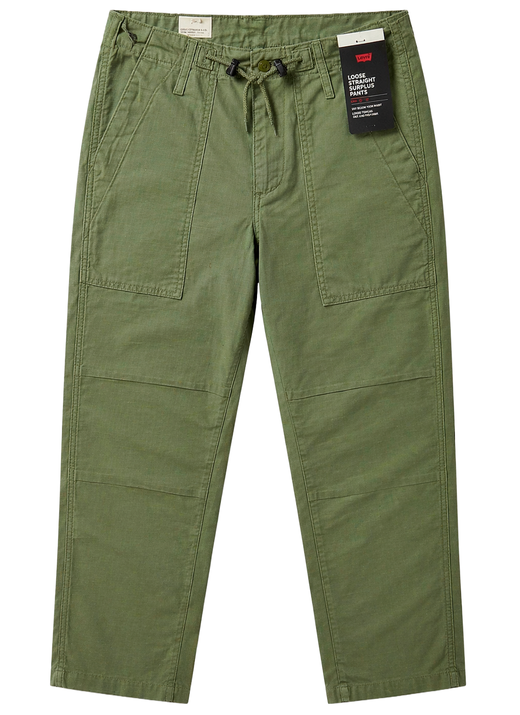 LEVIS LOOSE SURPLUS PANTS GREEN - A9210-0004