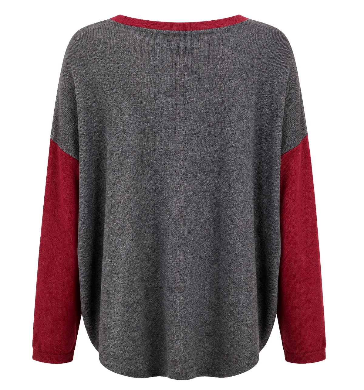 ECKO UNLTD L/S THERMAL SHIRT TRUE RED MARLED - EO32L301OM