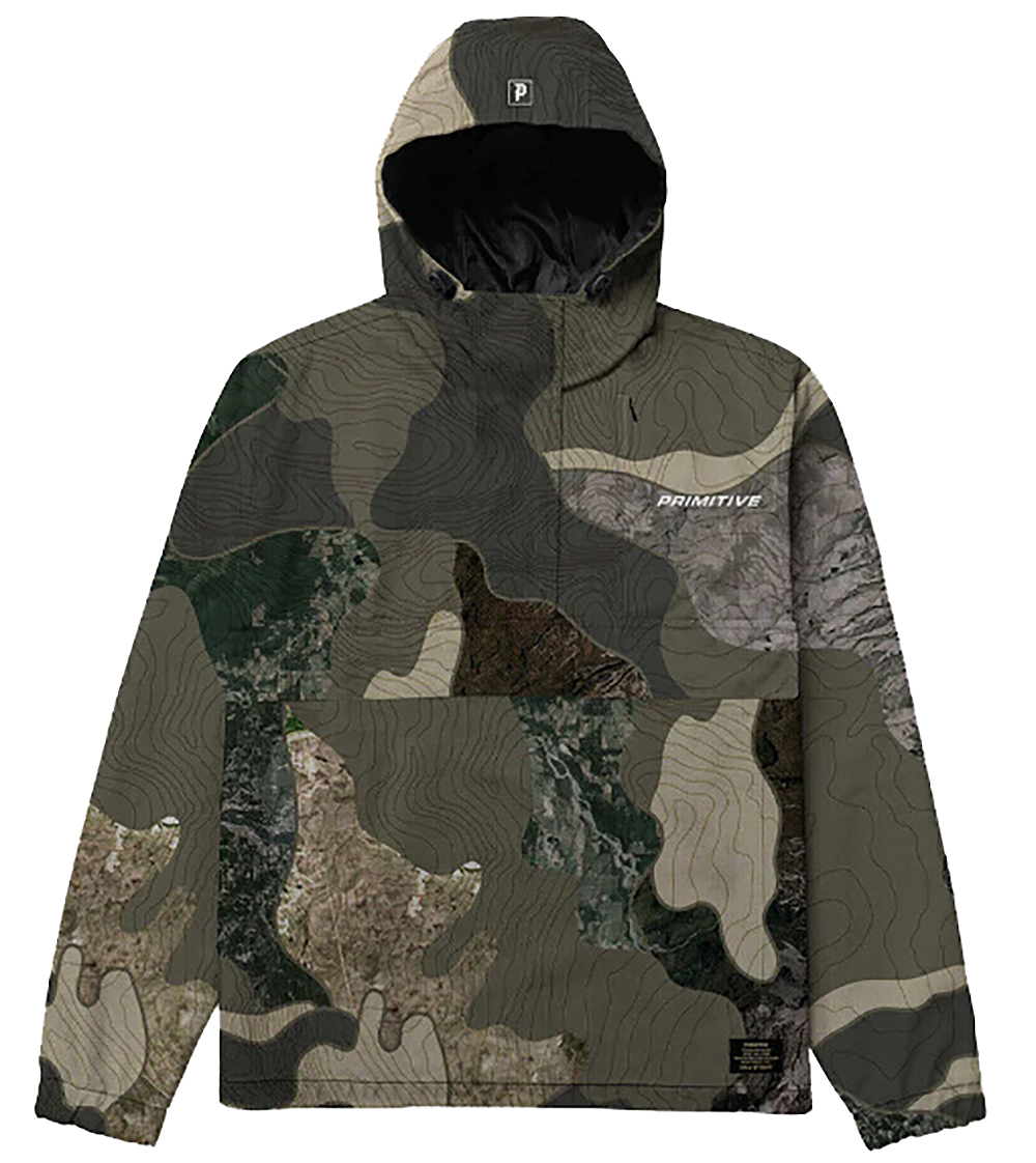 PRIMITIVE X CALL OF DUTY MAPPING ANORAK JACKET - PA223121