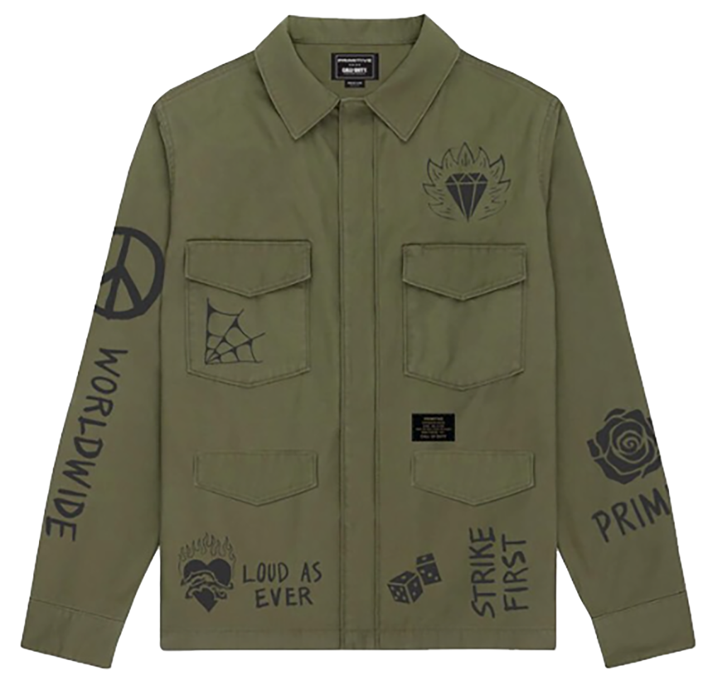 PRIMITIVE X CALL OF DUTY TASK FORCE JACKET - PA223122
