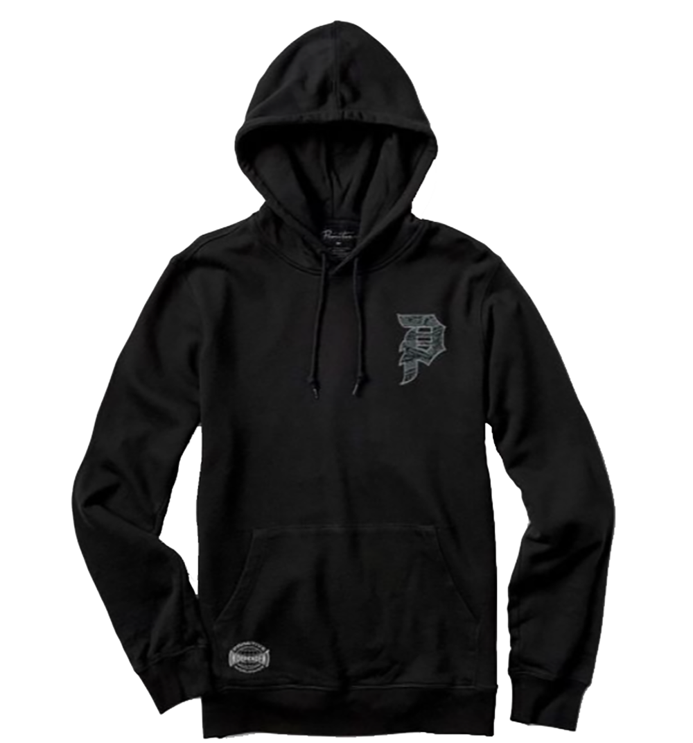 PRIMITIVE X INDEPENDENT STICKERS DIRTY P HOODIE - PAPSU2235
