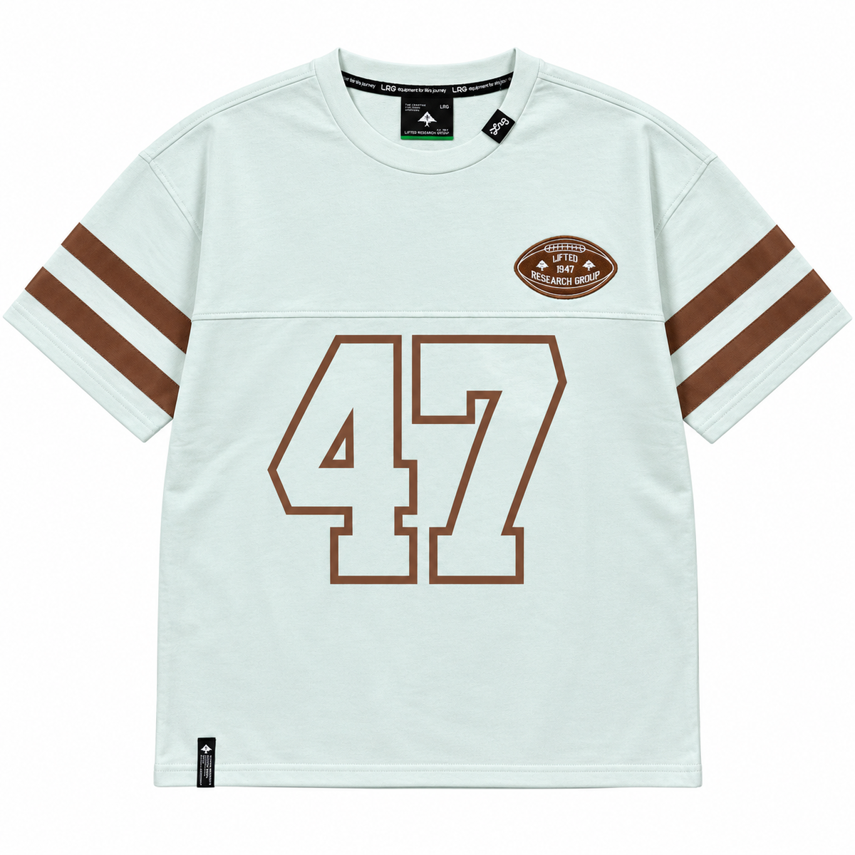 LRG ATHLETIC GRAPHIC T-SHIRT MINT - L4BLMSCBUR