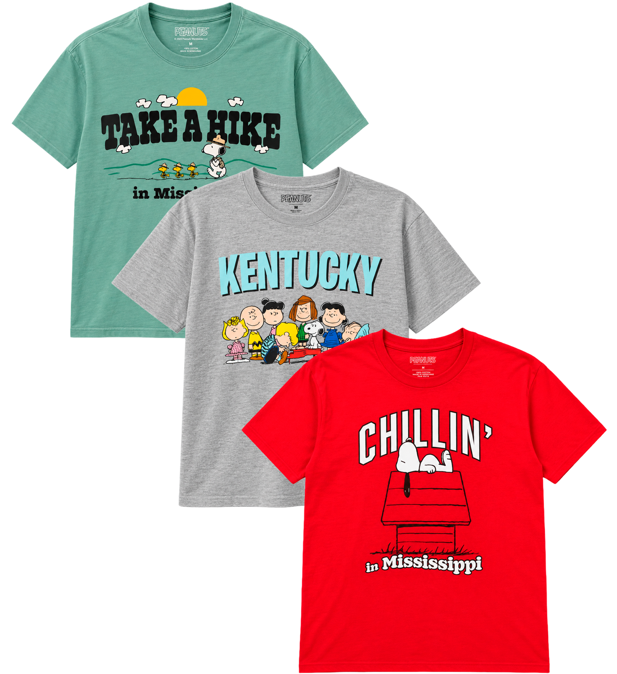 LICENSED ASSORTED MEN'S T-SHIRTS ASST - PEANUTS
