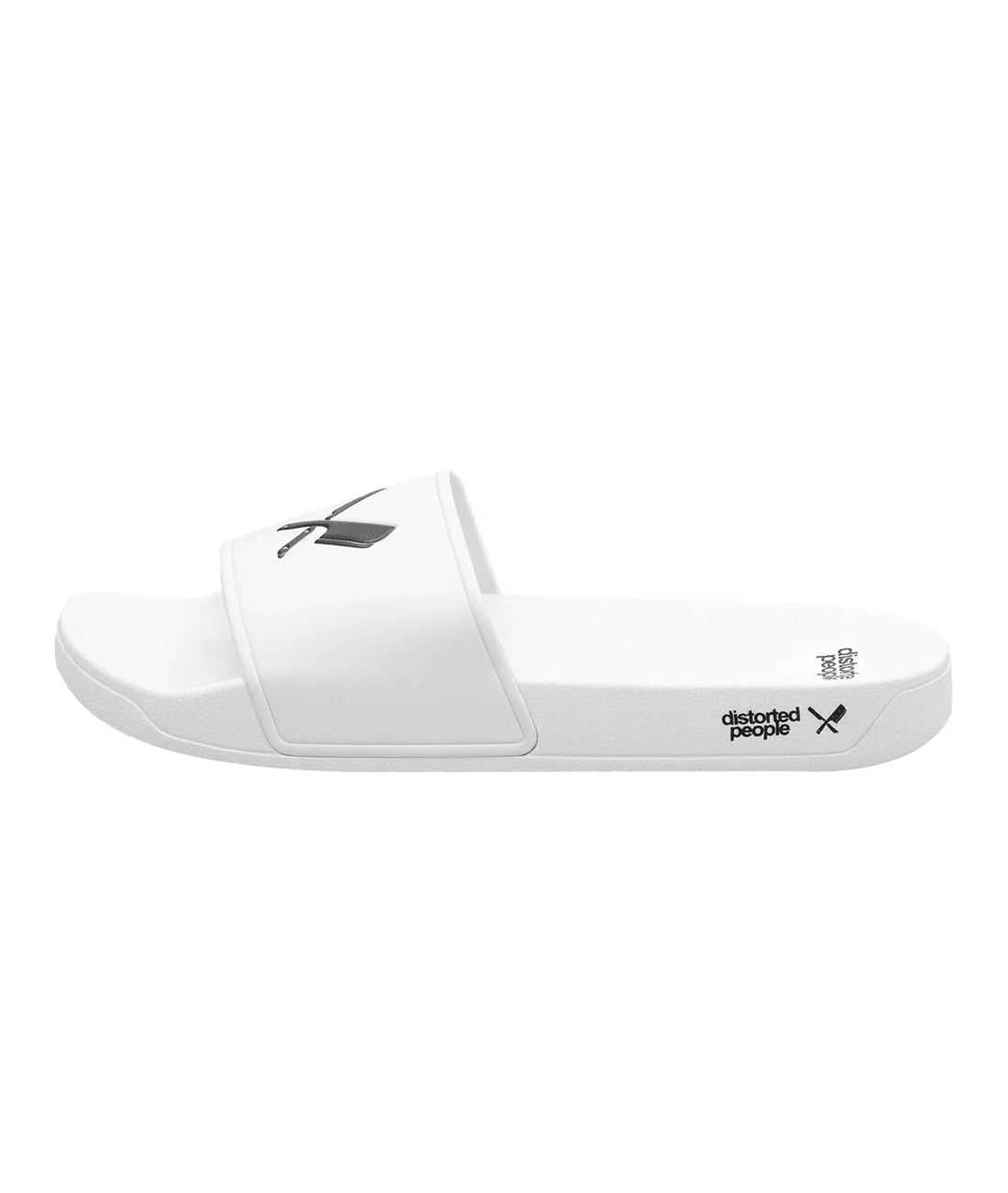 DISTORTED PEOPLE SLIDES WHITE/BLACK - 3063