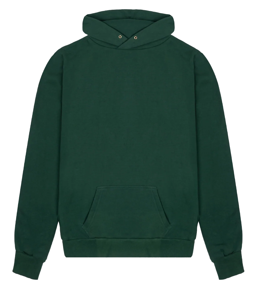 RICHIE LE DAILY HOODIE EMERALD GREEN - RLC-209