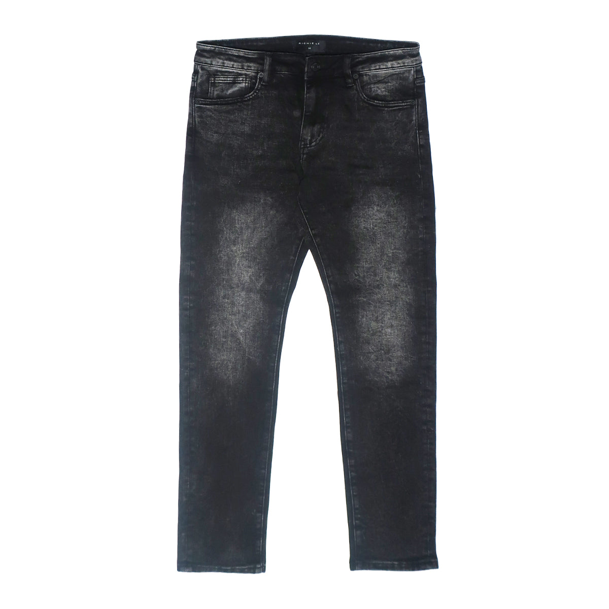 Richie Li - Black Wash Jeans - RLC-108