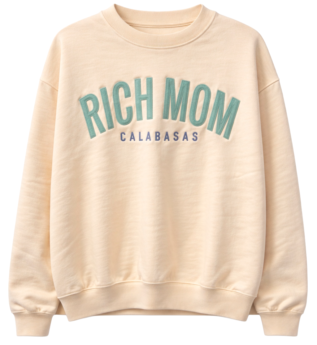 RICH MOM ASSORTED CREWNECK ASST - RMCNA