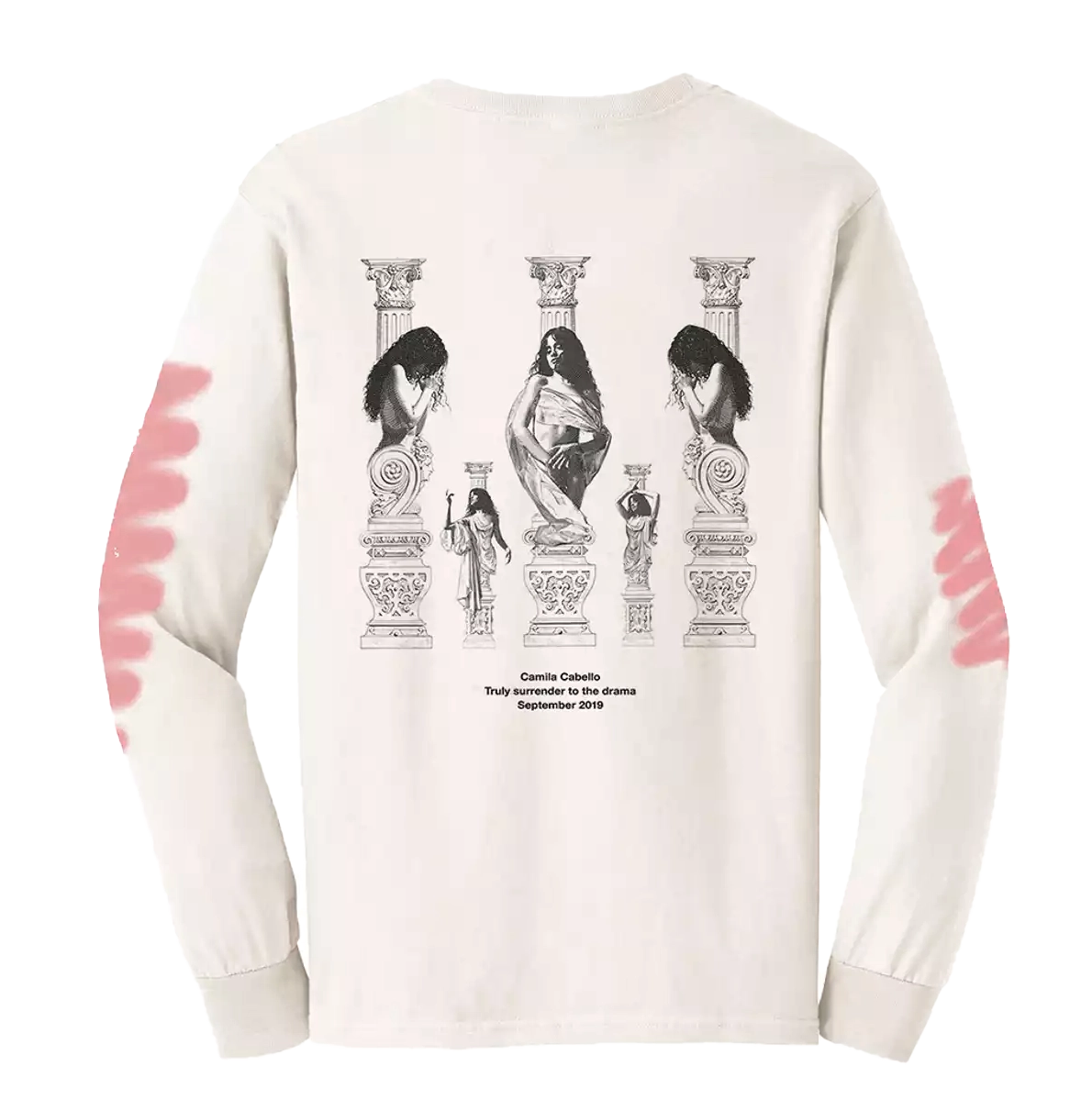 CAMILA CABELLO L/S SHIRT CREAM - SHAMELESS