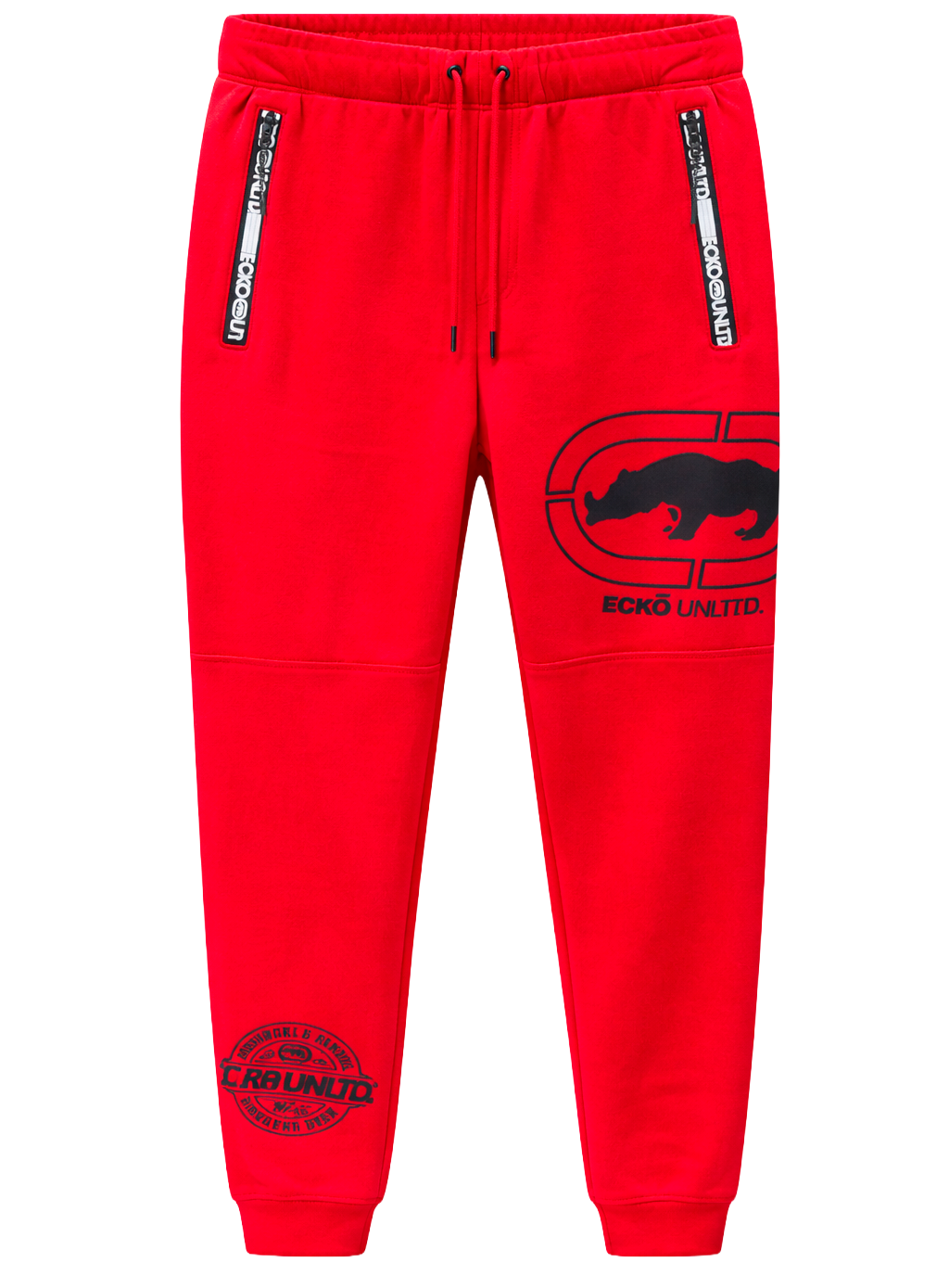 ECKO UNLTD FLEECE JOGGER PANT TRUE RED - EO34G1333