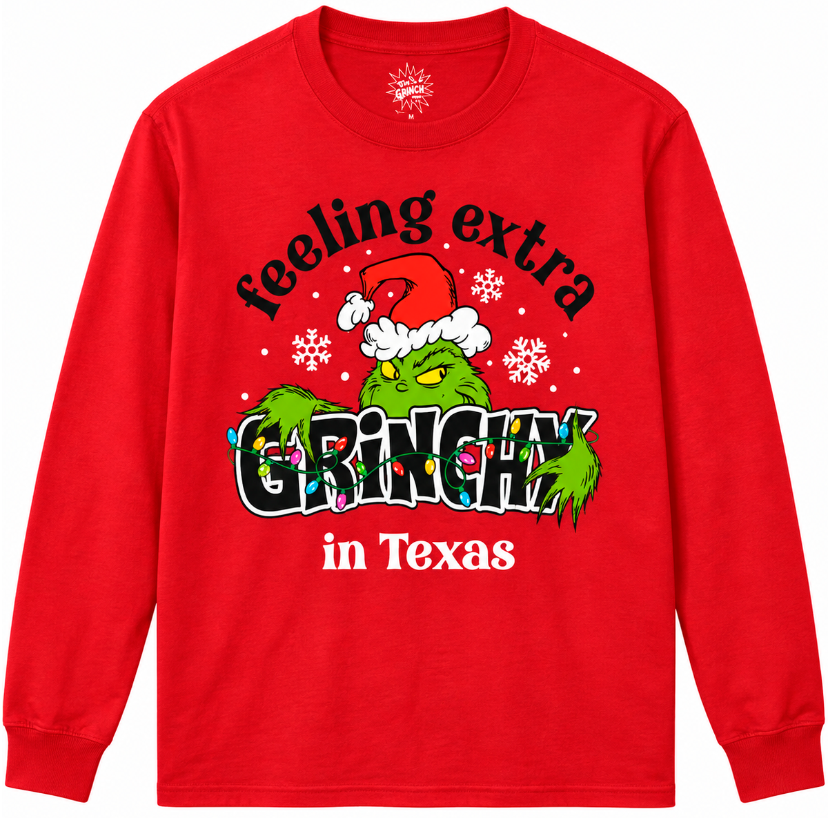LICENSED DR SEUSS HOLIDAY L/S SHIRTS ASST - GRINCH