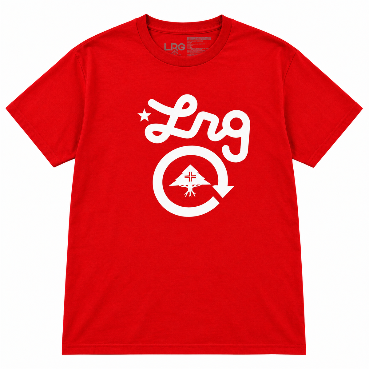 LRG GRAPHIC T-SHIRT RED - J18103
