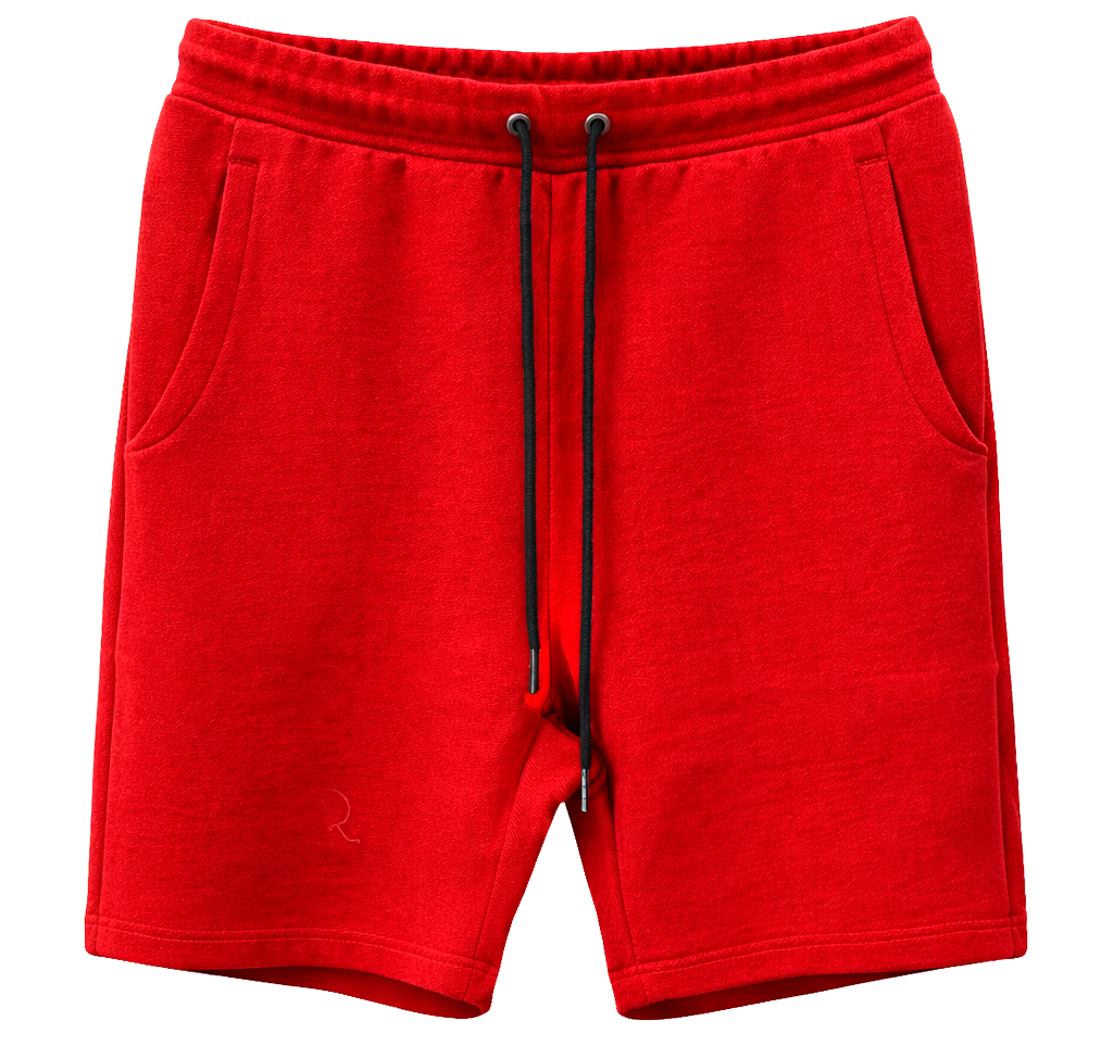 J COME SWEAT SHORTS RED - FS-4002