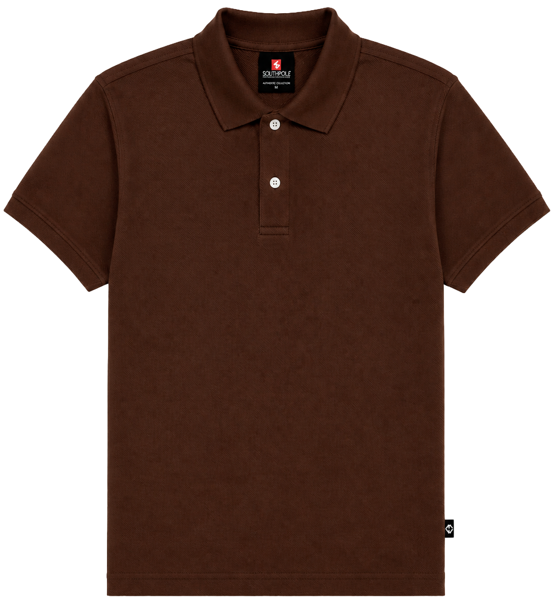 SOUTH POLE S/S POLO SHIRT BROWN - SM451100