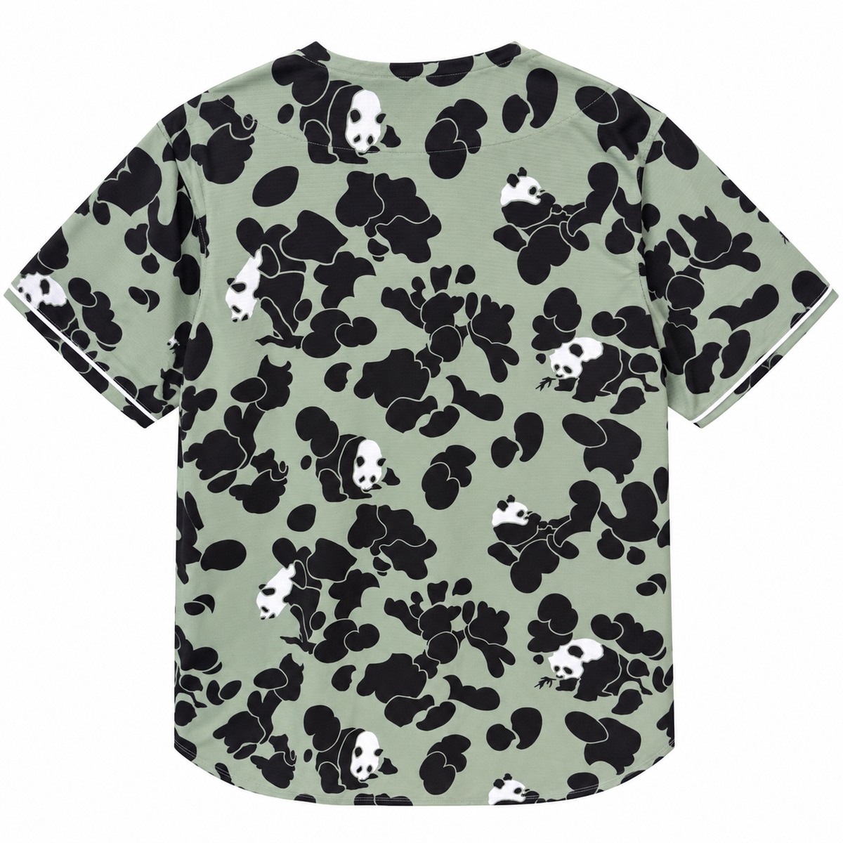 LRG GRAPHIC BASEBALL JERSEY SAGE - L3XCMABXV