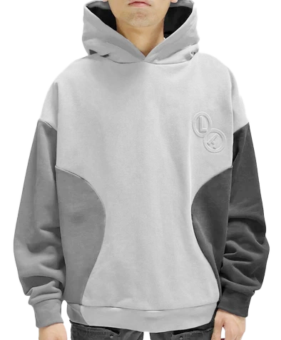 LIFTED ANCHOR WAVY HOODIE GRAY - LAHL23-24