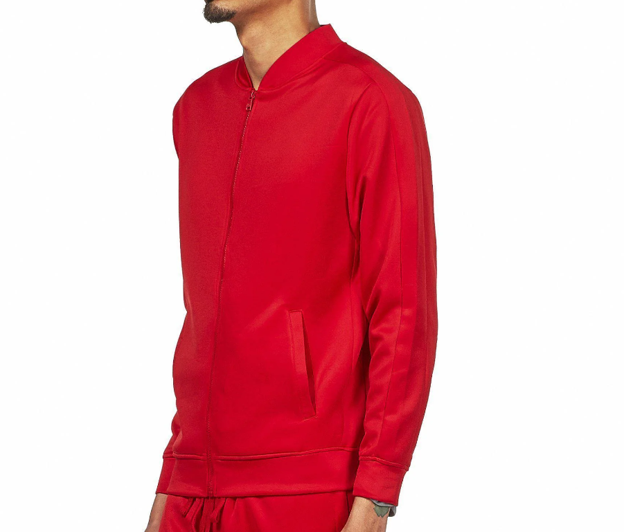 REBEL MINDS TRACK JACKET RED - 100-500