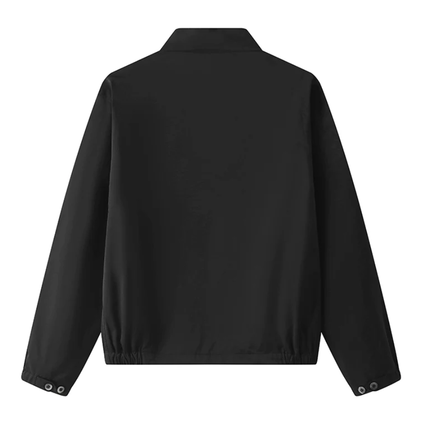 MCNAIRY & CO WINDBREAKER JACKET BLACK - WIND-CHEATER