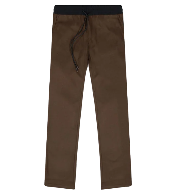 RICHIE LE RELAXED FLEECE PANT BROWN - RLC23-057