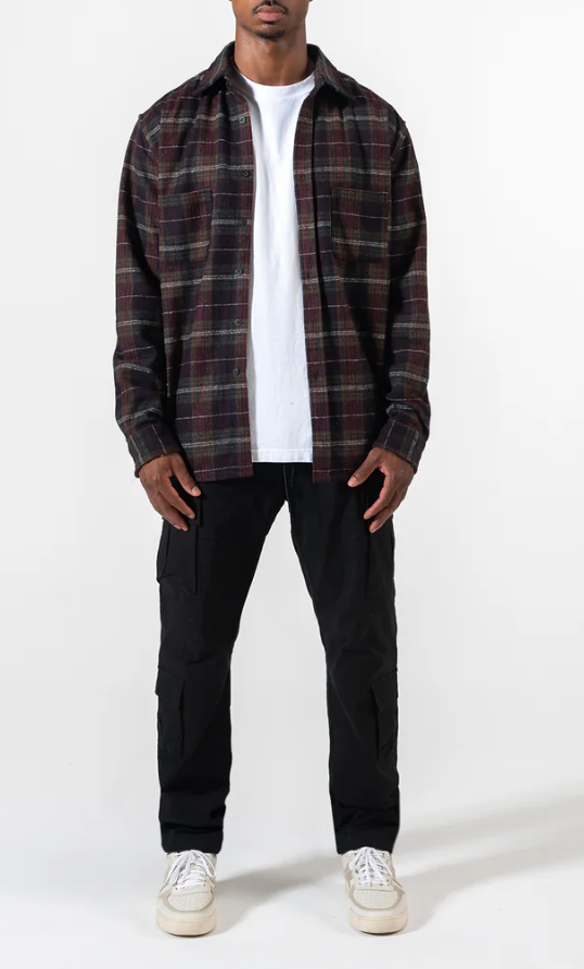 RICHIE LE BRUSHED FLANNEL SHIRT MULTI - RLC-FL01