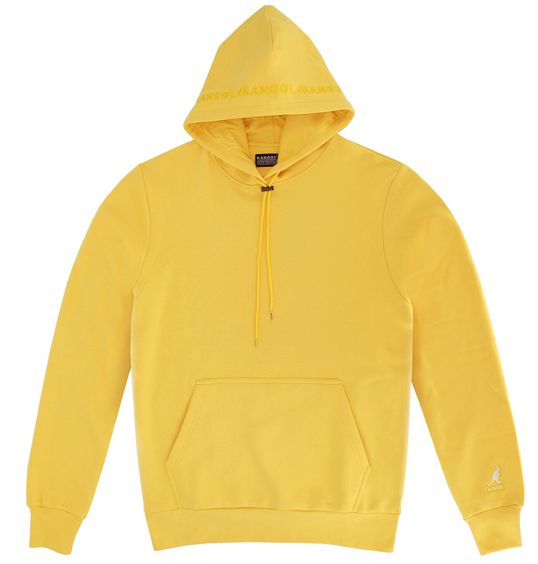 KANGOL FLEECE HOODIE BANANA - K96156