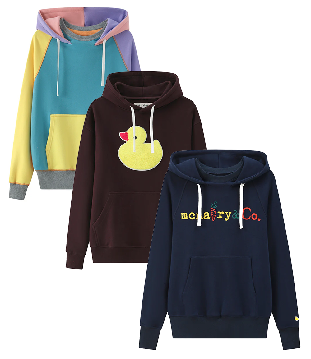 MCNAIRY & CO ASSORTED HOODIES MULTI - MCNHD091624