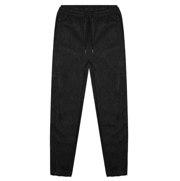 RICHIE LE WOOL WARM UP TRACK PANT BLACK - RLC22-014