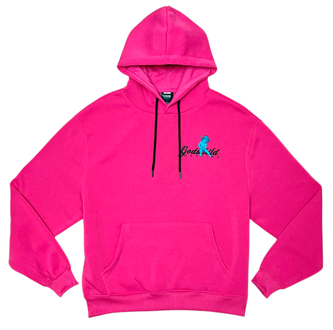 GENUINE GRAPHIC HOODIE MAGENTA - GN3289
