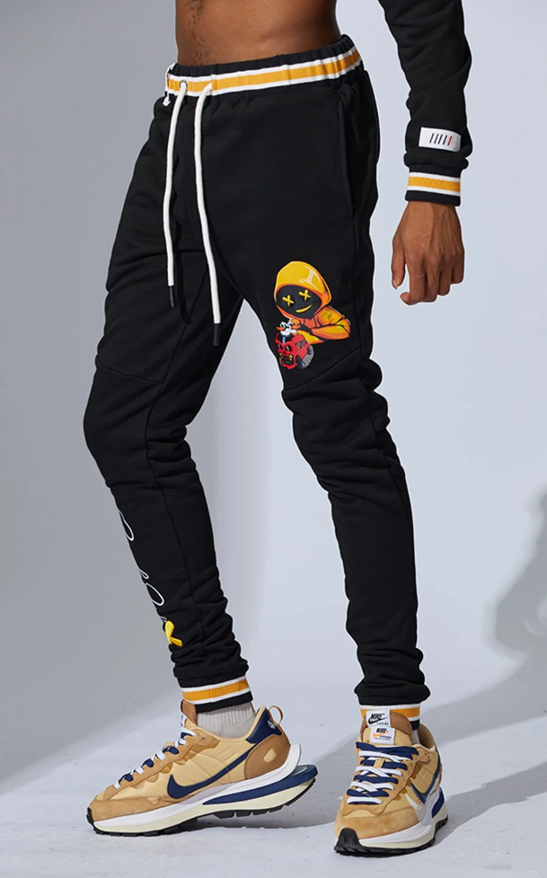 FIFTH LOOP GOOD LIFE JOGGER PANTS BLACK - FLP143