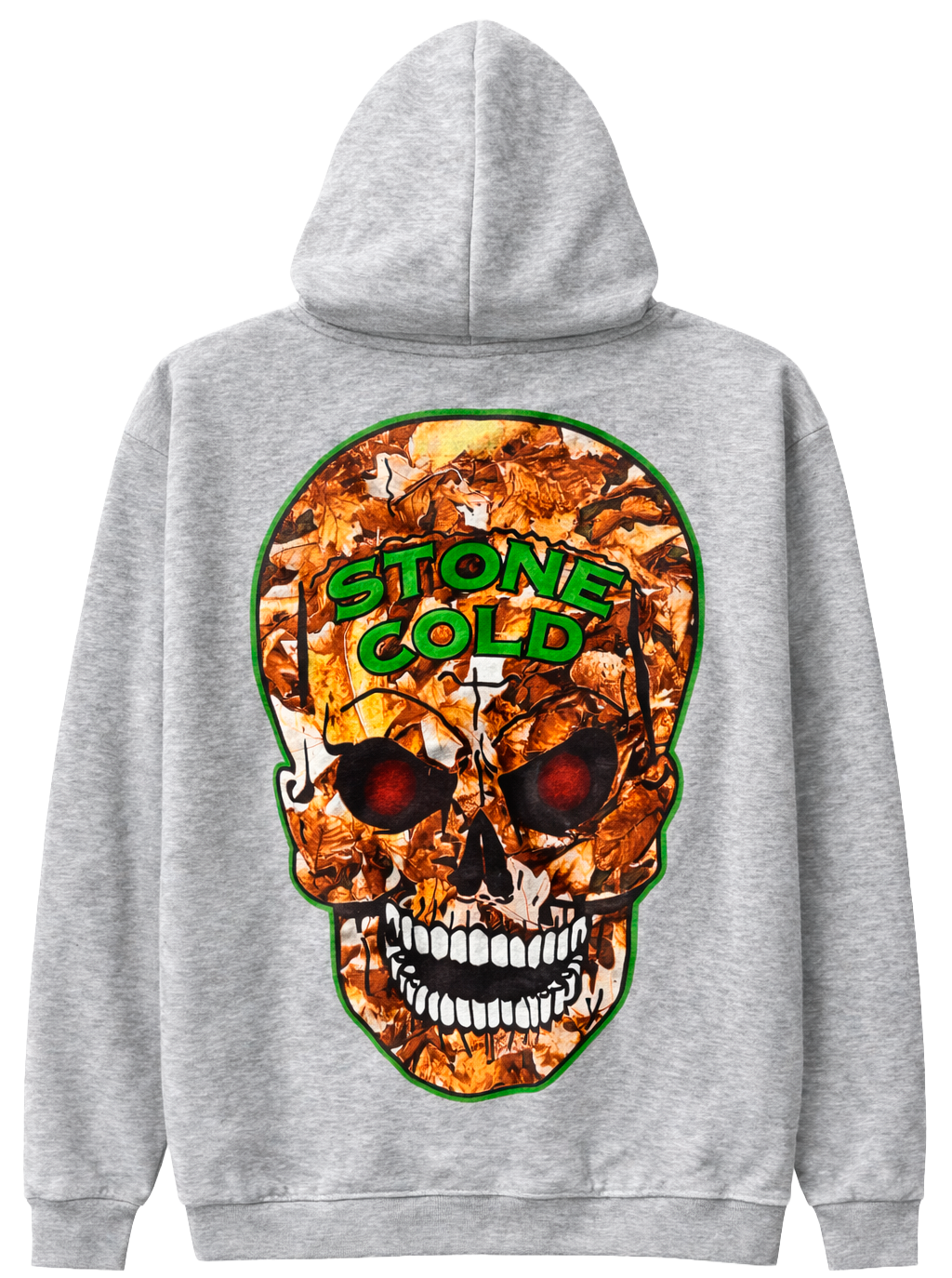 LICENSED WWE STONE COLD STEVE AUSTIN HOODIE HTR GREY - WXAH4710RC