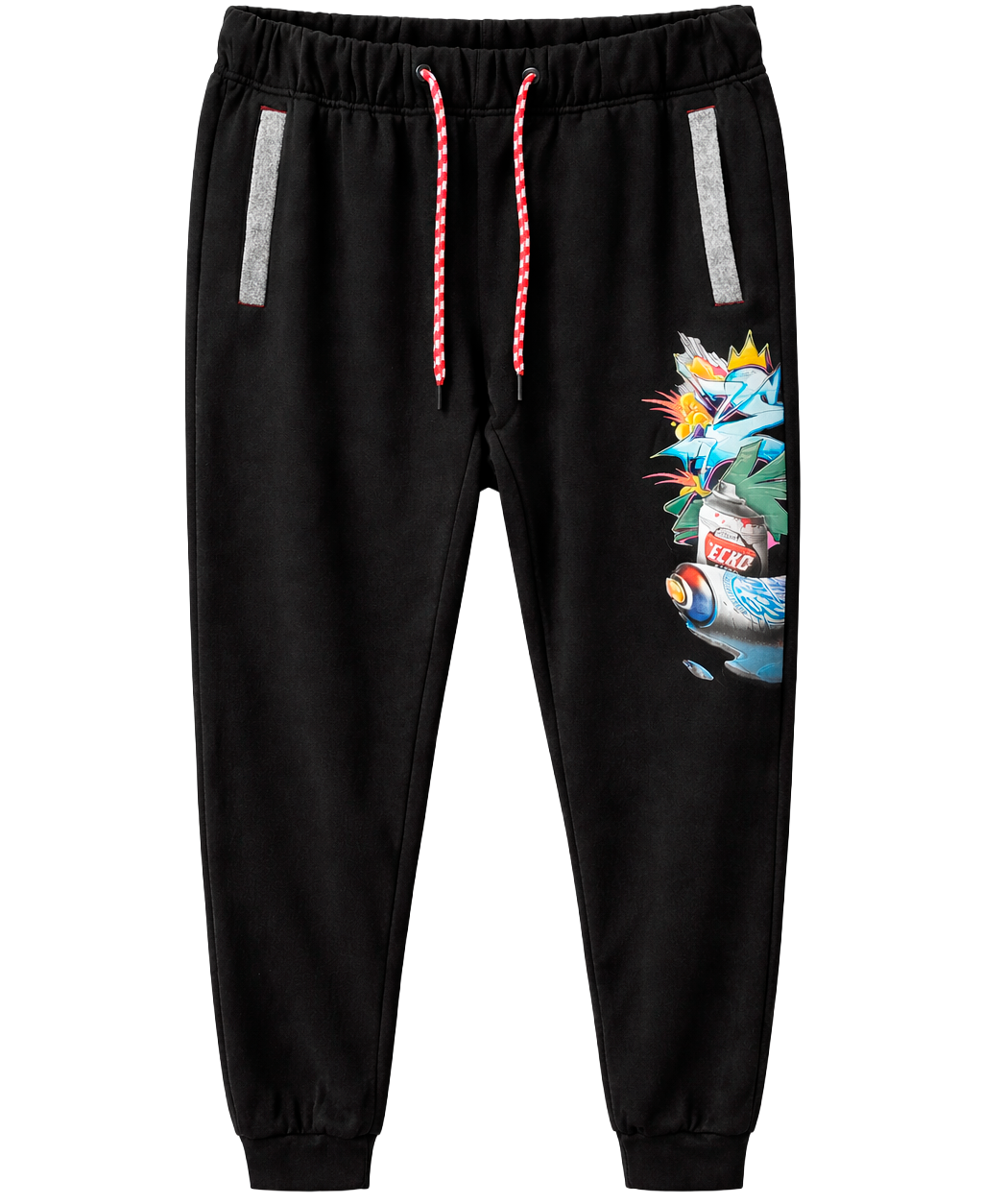 ECKO UNLTD FLEECE JOGGER PANT TRUE BLACK - EO34G1396