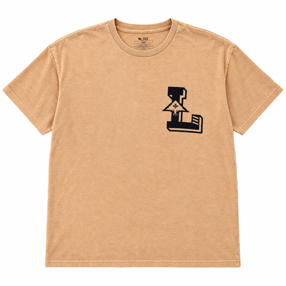 LRG GRAPHIC T-SHIRT GOLD - L3YHMSCXX