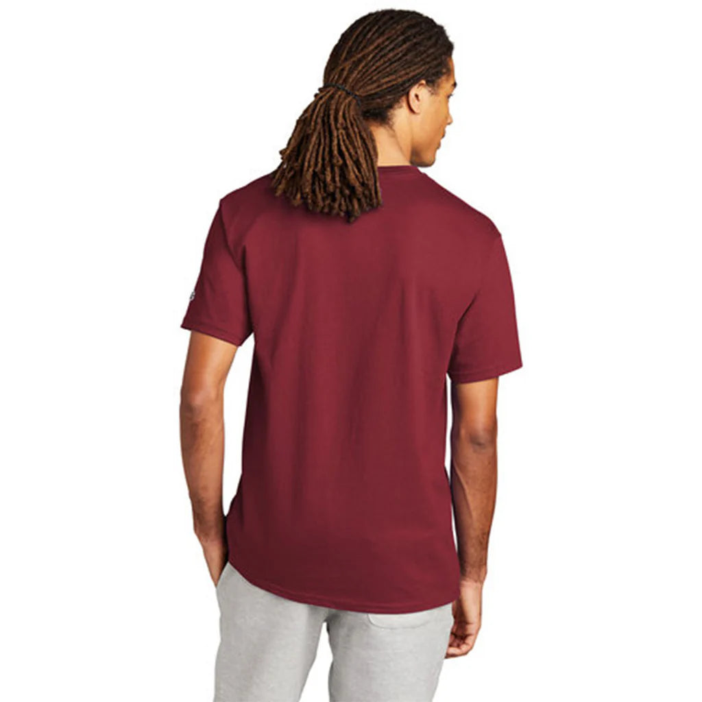 CHAMPION SOLID T-SHIRT MAROON - T425-MR