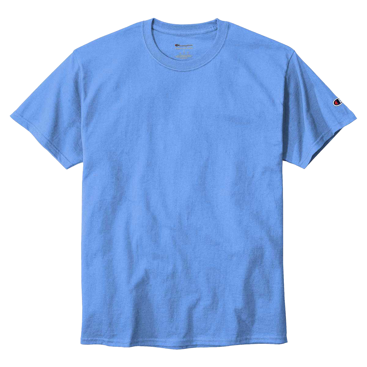 CHAMPION SOLID T-SHIRT LIGHT BLUE - T425-LB