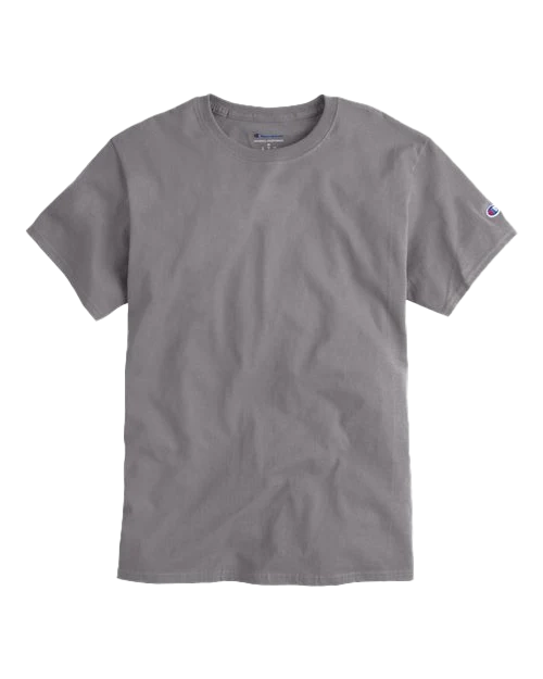 CHAMPION SOLID T-SHIRT STONE GRAY - T425-R7