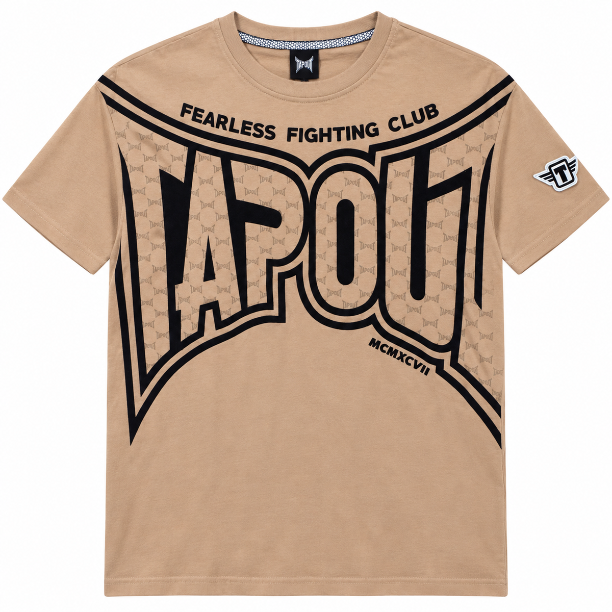 TAPOUT GRAPHIC T-SHIRT TAN - T251A-1121