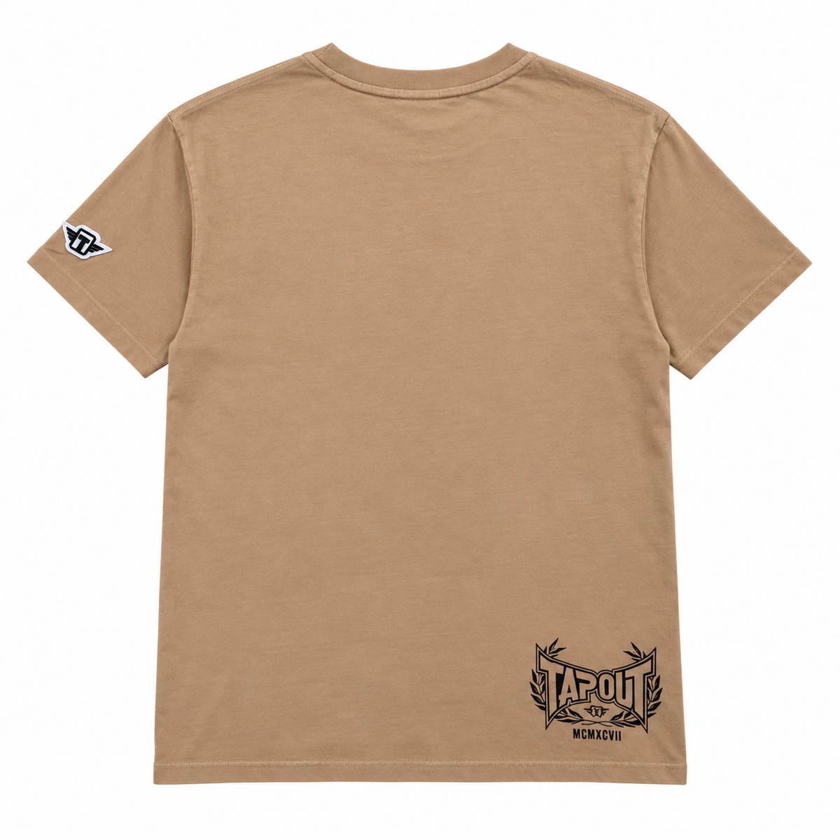 TAPOUT GRAPHIC T-SHIRT TAN - T251A-1121