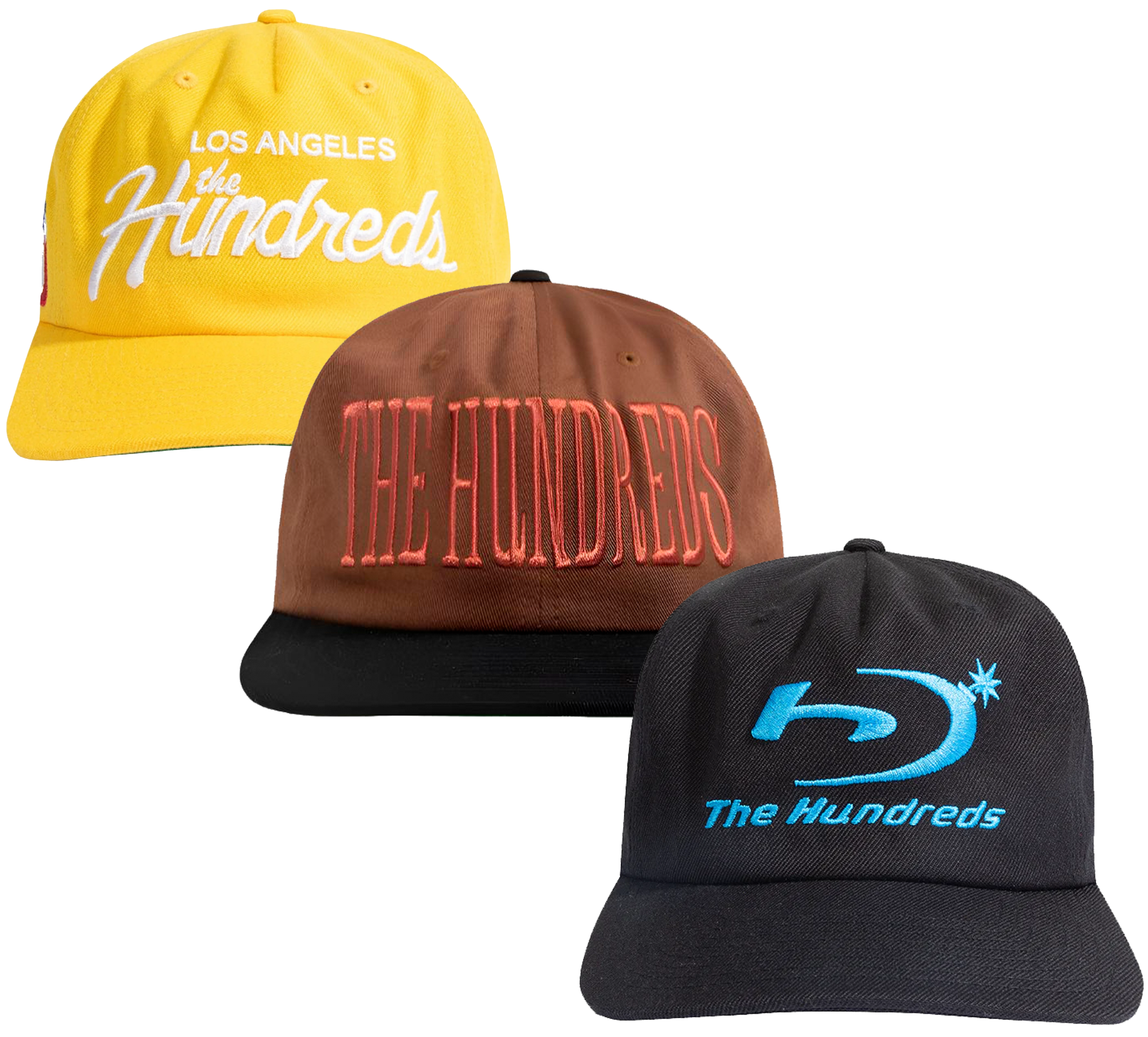 THE HUNDREDS ASSORTED SNAPBACK HAT ASST - T100SHT25