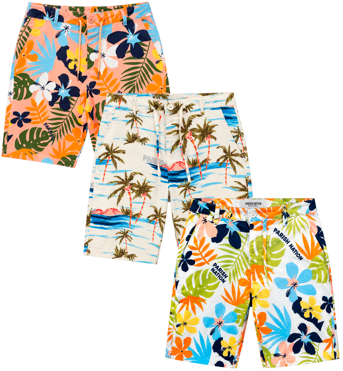 PARISH NATION ASSORTED SHORTS ASST - PNSHTA