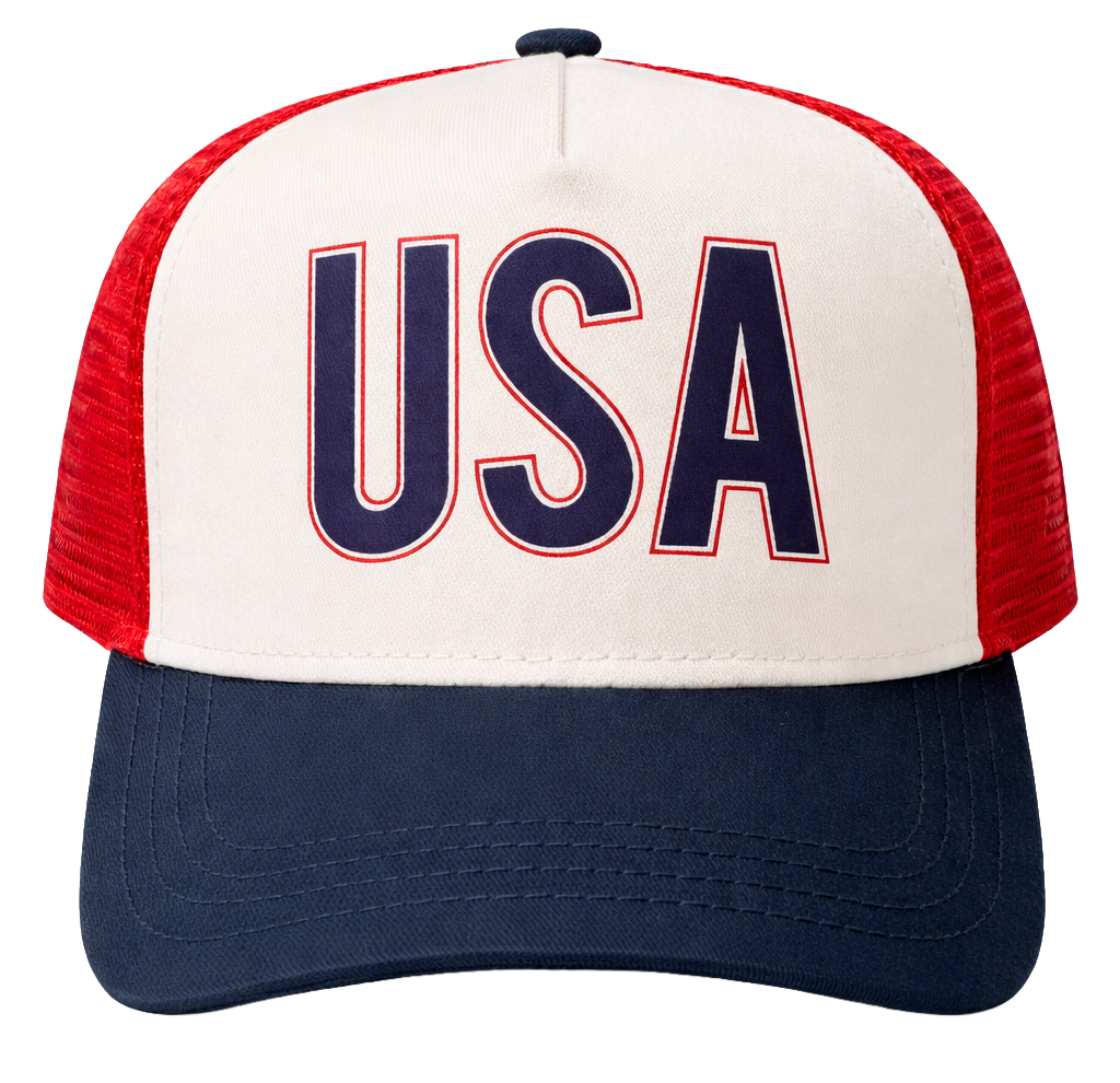 ASSORTED USA CURVED BRIM DAD HATS ASST - USAHAT26