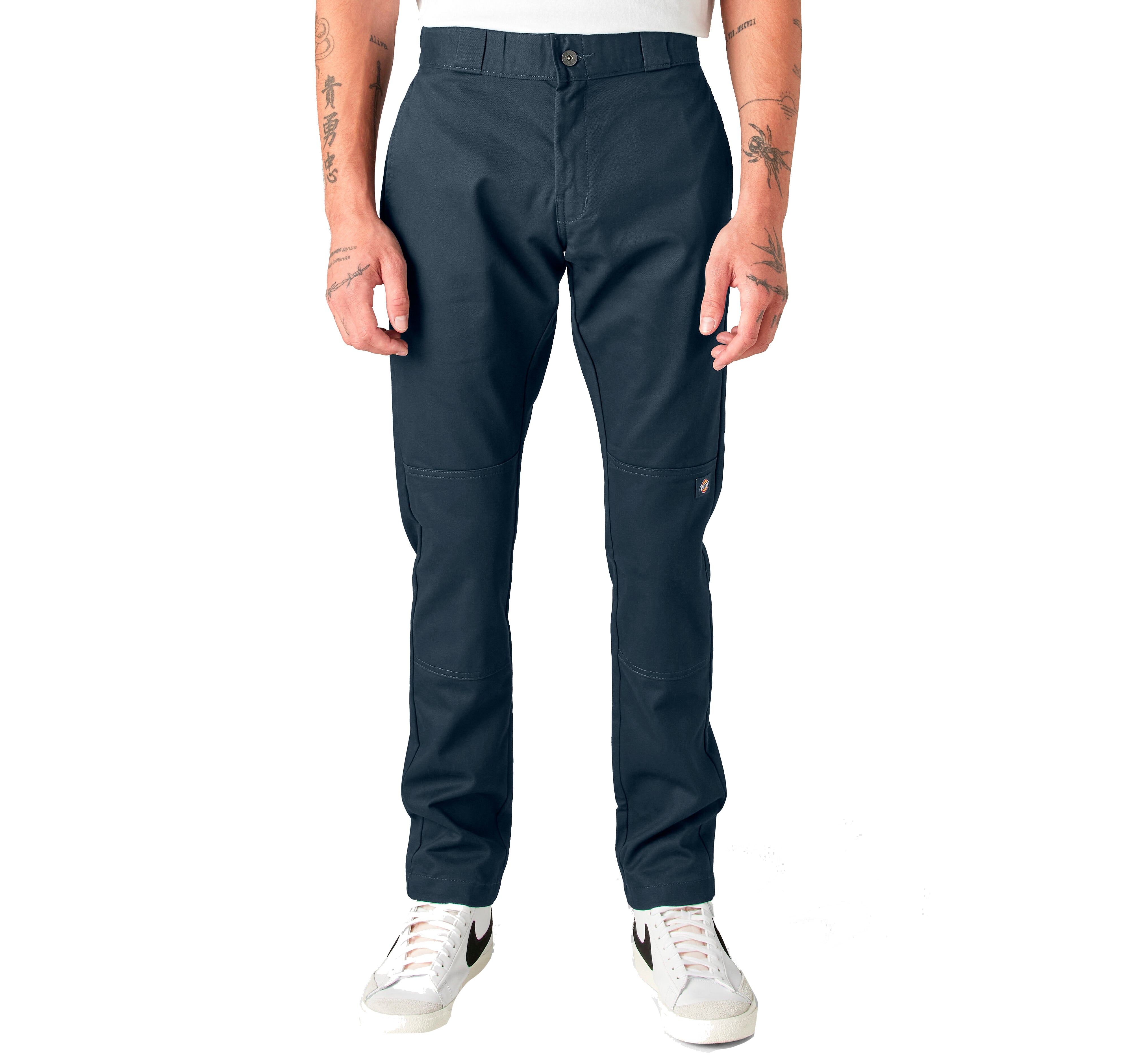 DICKIES FLEX CHINO SKINNY PANTS DARK NAVY - WP811DN
