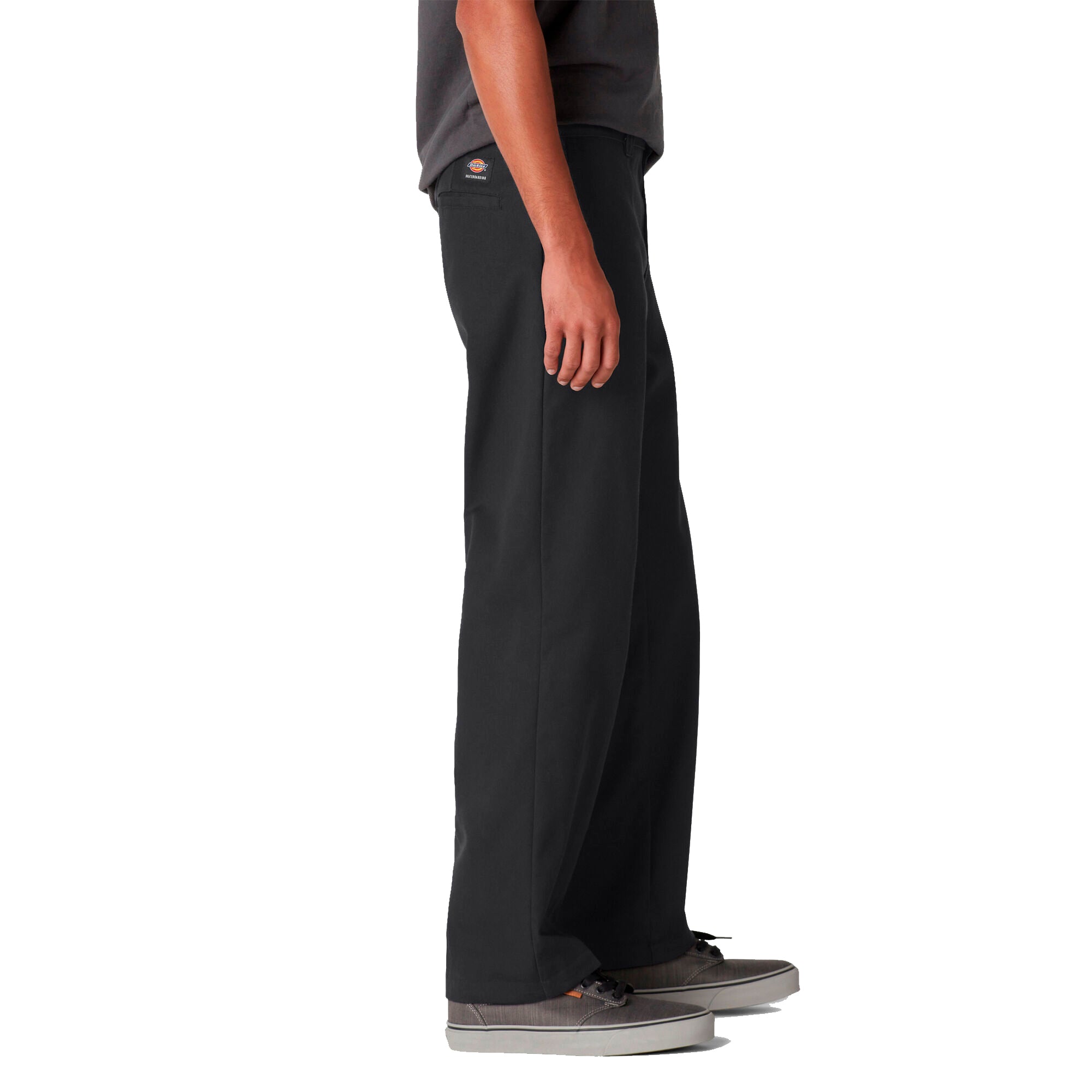 DICKIES SKATEBOARDING CHINO RELAXED PANTS BLACK - WPSK67BK