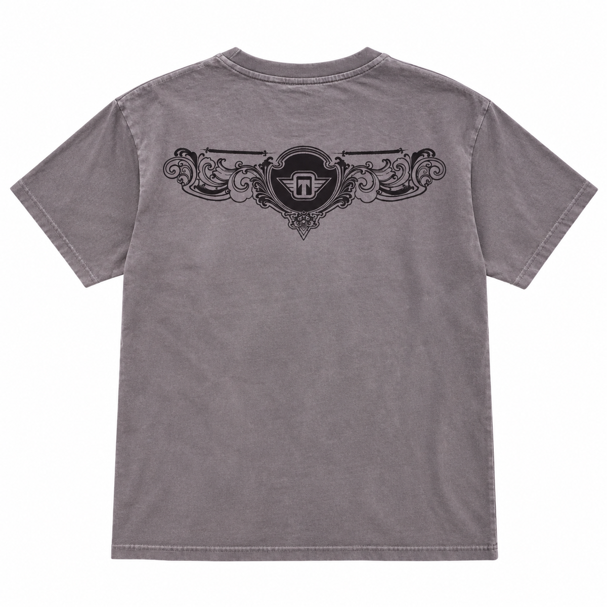 TAPOUT GRAPHIC T-SHIRT GREY - T251A-1020
