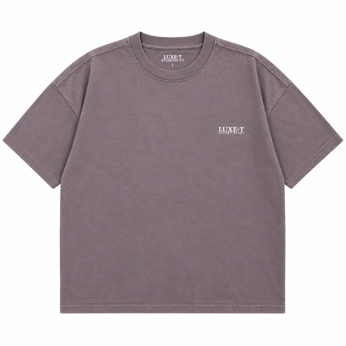 LUXE GRAPHIC T-SHIRT SLATE - YT-G1