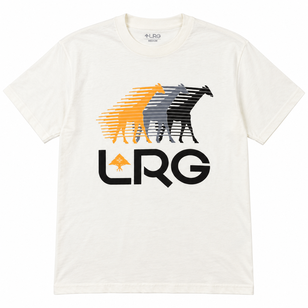 LRG GRAPHIC T-SHIRT CREAM - L3YRSCXXX