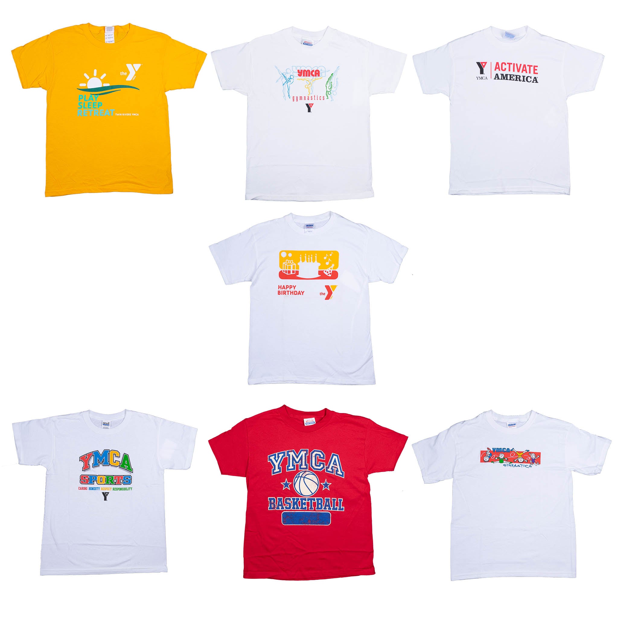 YMCA ASSORTED BOYS TEES - YMCABST03