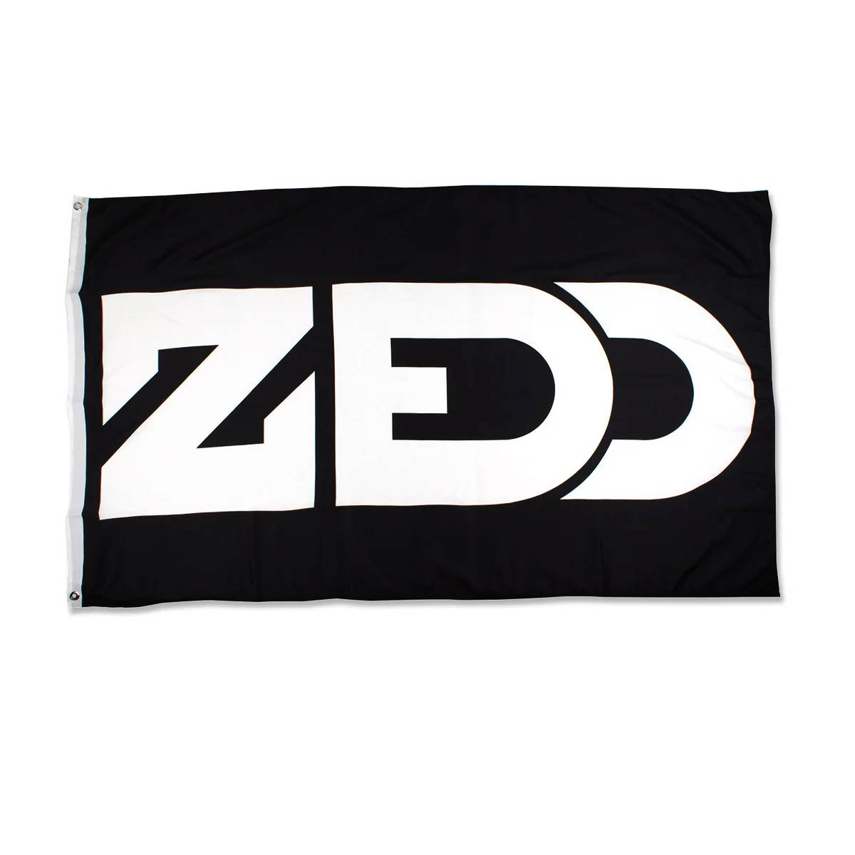 ZEDD LOGO FLAG BLACK/WHITE - ZEDDFLAG