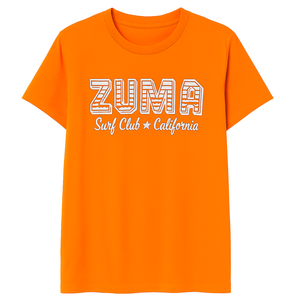 MELROSE PLACE GRAPHIC T-SHIRT ORANGE - ZUMA