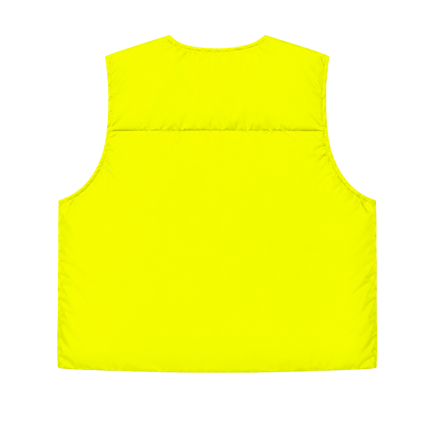 EPTM PUFF BOMBER CROP VEST LIME - EP10767