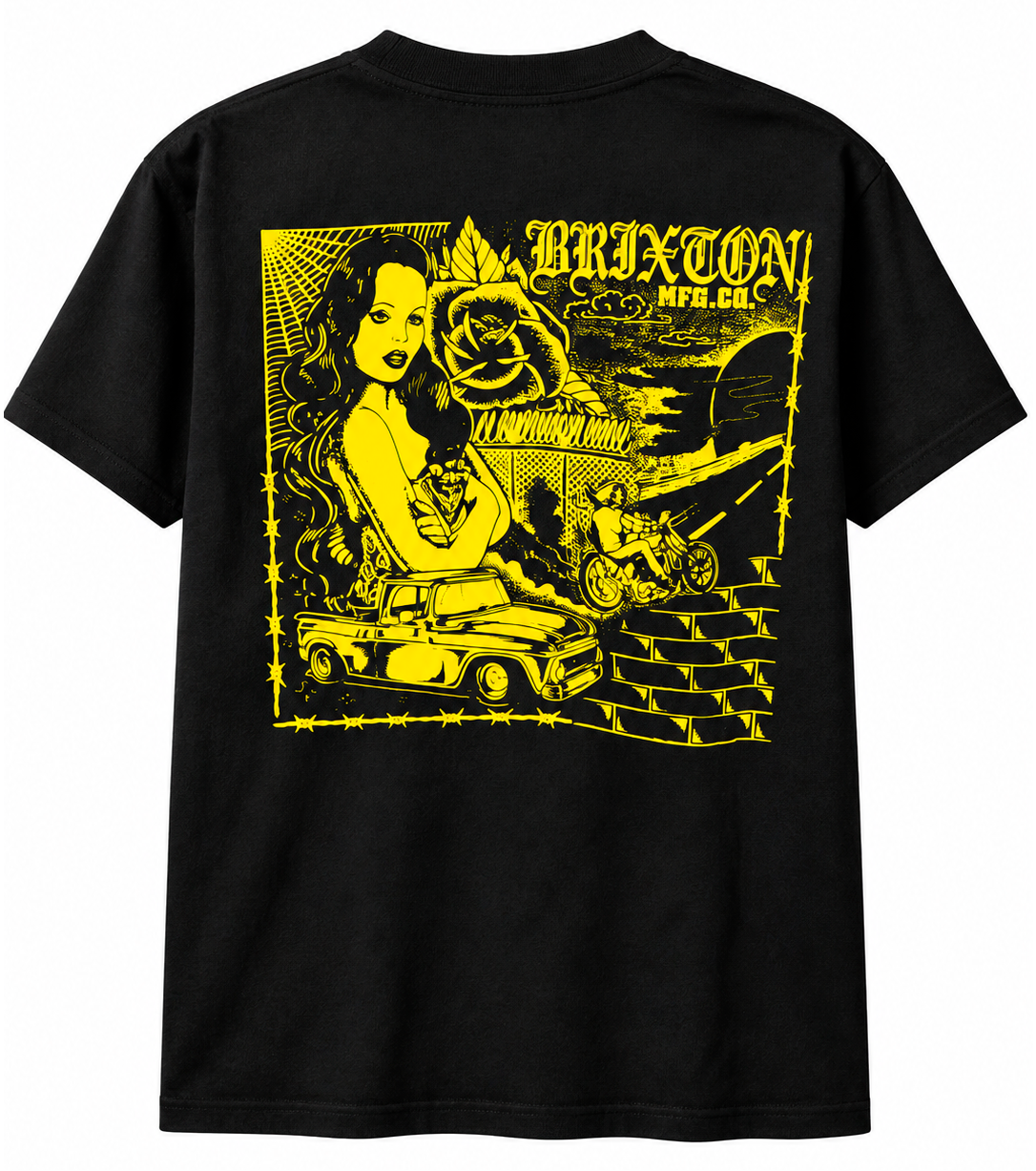 BRIXTON ASSORTED GRAPHIC T-SHIRTS ASST - BRXSST